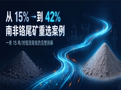 铬矿选别 · 南非现场实战案例看"尾矿"如何变 42% 铬精粉？